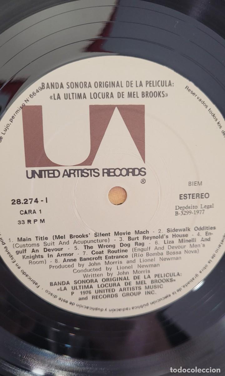 Discos de vinilo: SILENT MOVIE. JOHN MORRIS.MEL BROOKS - Foto 3