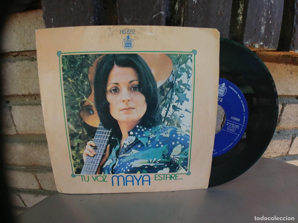 Discos de vinilo: MAYA-SINGLE TU VOZ - Foto 1
