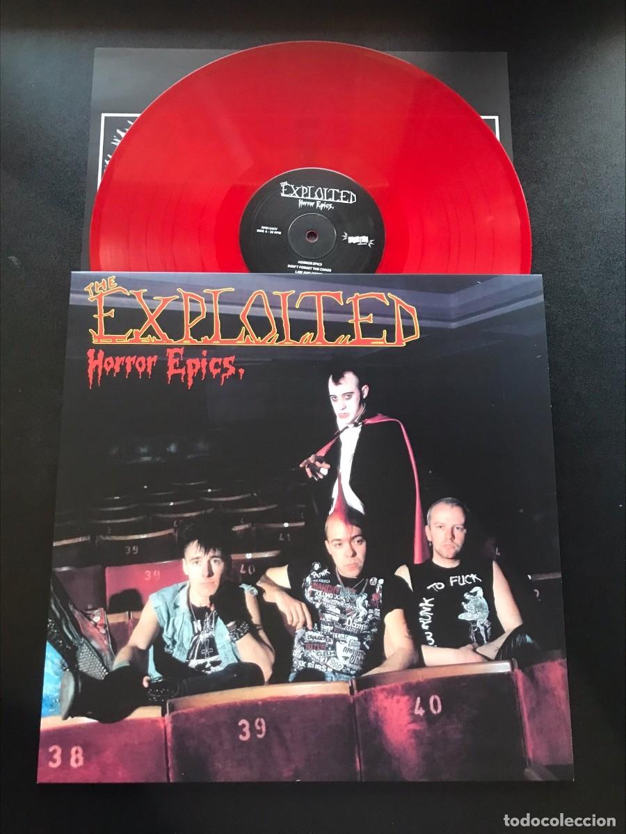 the exploited ‎horror epics vinilo rojo edición Buy LP vinyl records of  Punk and Hard Core Music on todocoleccion