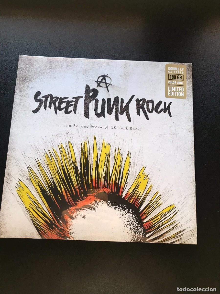 Vinyl records: Street Punk Rock The Second Wave Of UK Punk Rock Vinilo coloreado Doble LP exploited cock sparrer 4