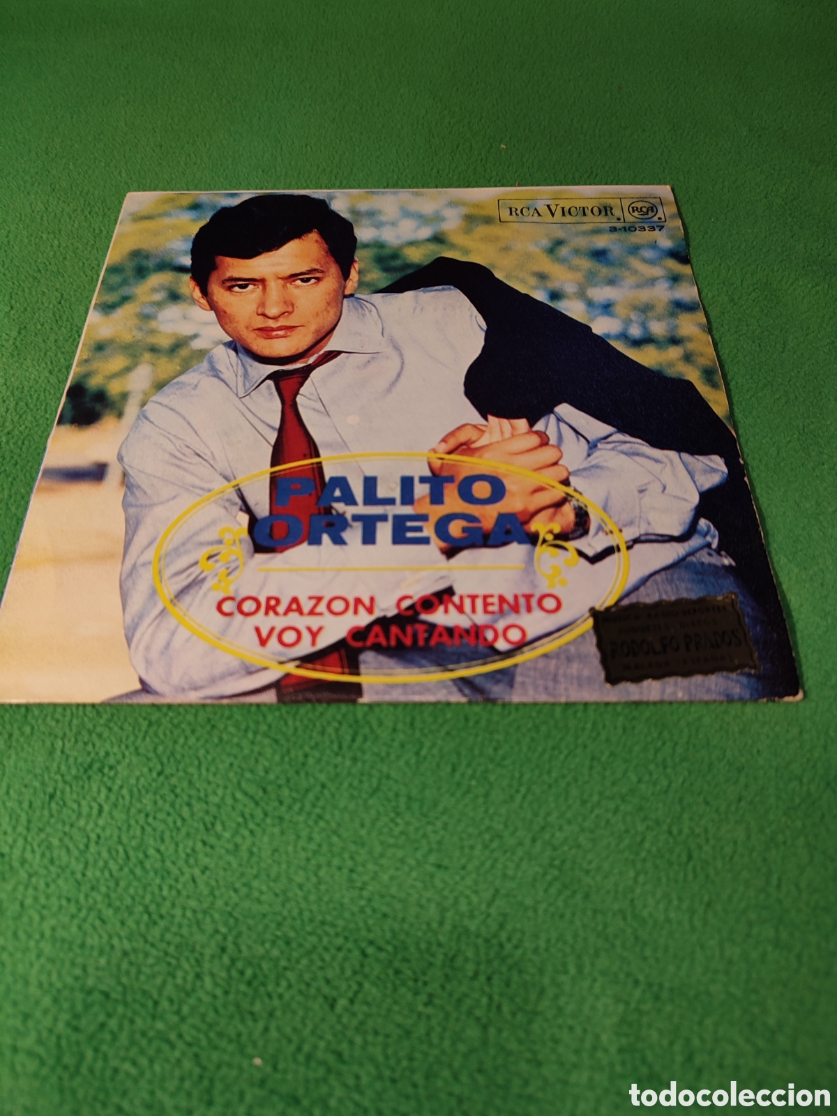 Discos de vinilo: Palito Ortega - Coraz&oacute;n contento - Foto 1