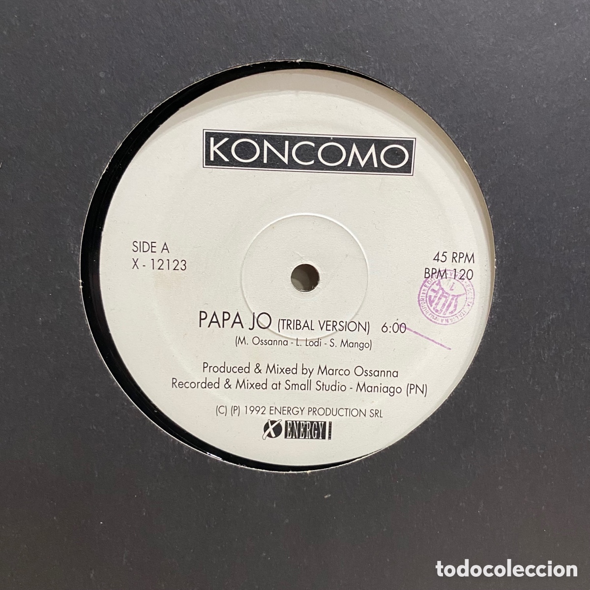 Discos de vinilo: Koncomo - Papa Jo (12&rdquo;) - Foto 1