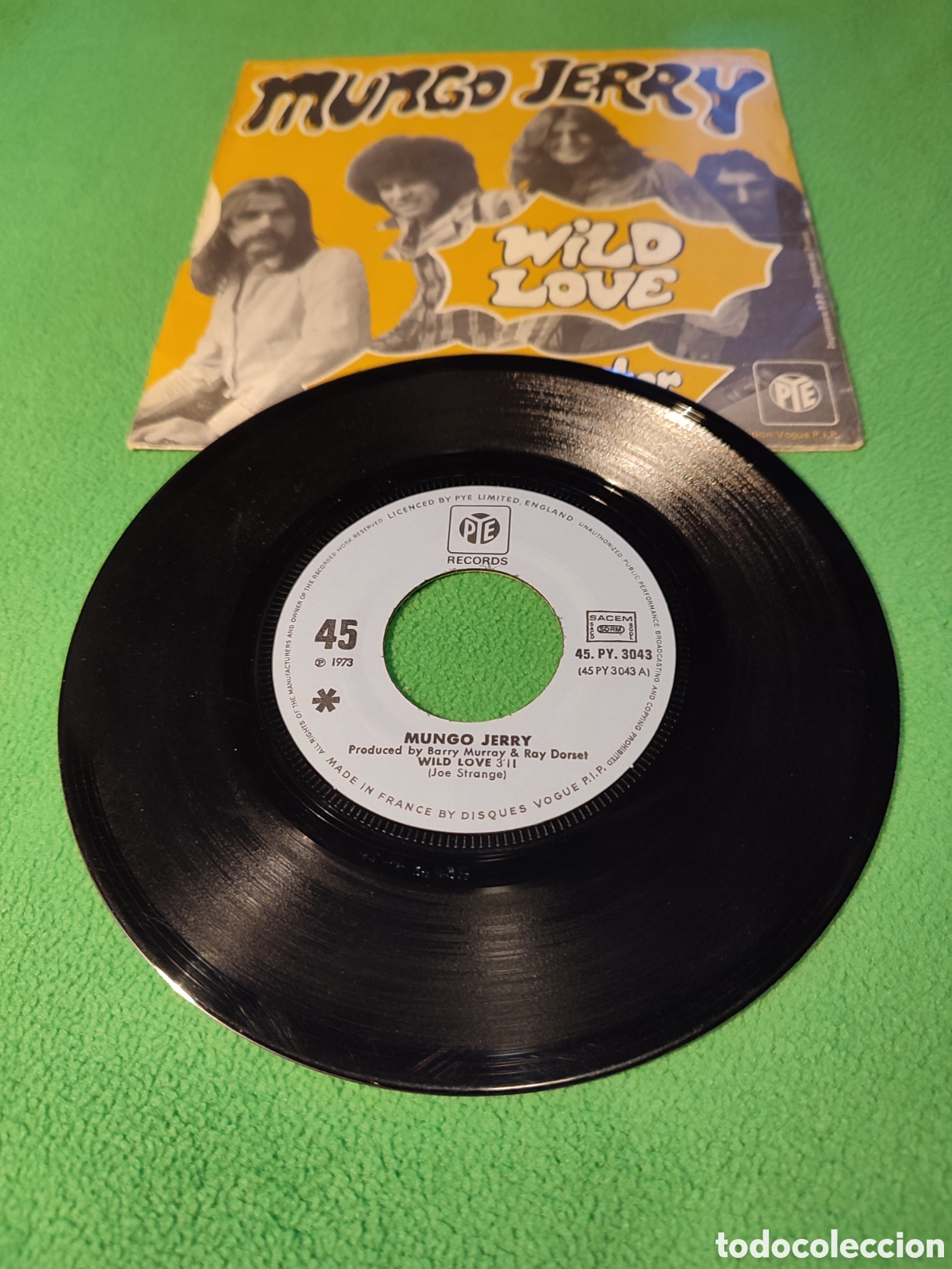 Discos de vinilo: Mungo Jerry - Wild love - Foto 2