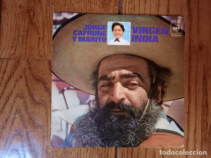 Discos de vinilo: Jorge Cafrune y Marito - Virgen india - Foto 1
