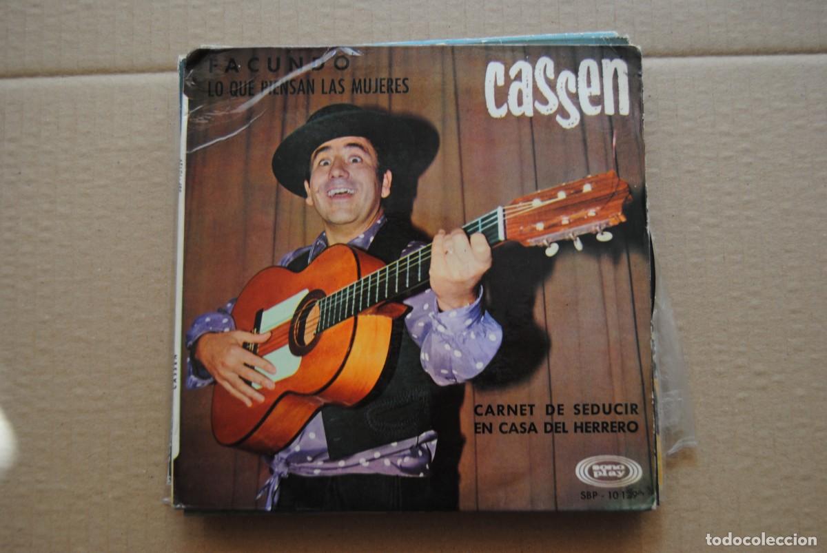 Discos de vinilo: z.- cassen . facundo. sonoplay 1968 - Foto 1
