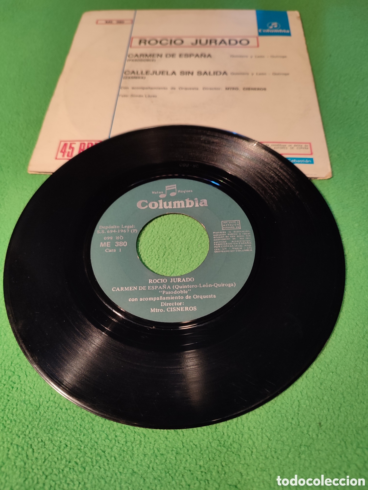 Discos de vinilo: Roc&iacute;o Jurado - Carmen de Espa&ntilde;a - Foto 2
