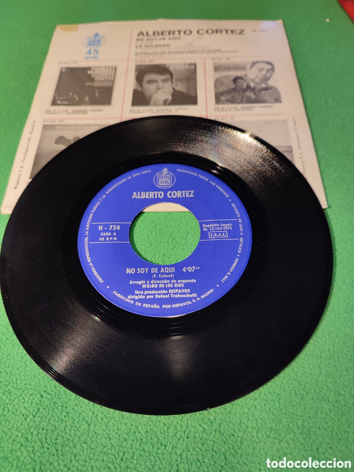 Discos de vinilo: Alberto Cortez - No soy de aqu&iacute; - Foto 2