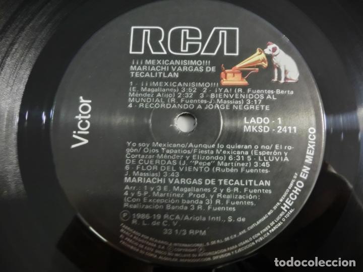 Discos de vinilo: MARIACHI VARGAS DE TECALITLAN - MEXICANISIMO - Foto 4