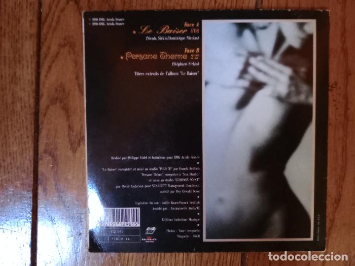 Discos de vinilo: Indochine - le baiser + persane theme - Foto 2