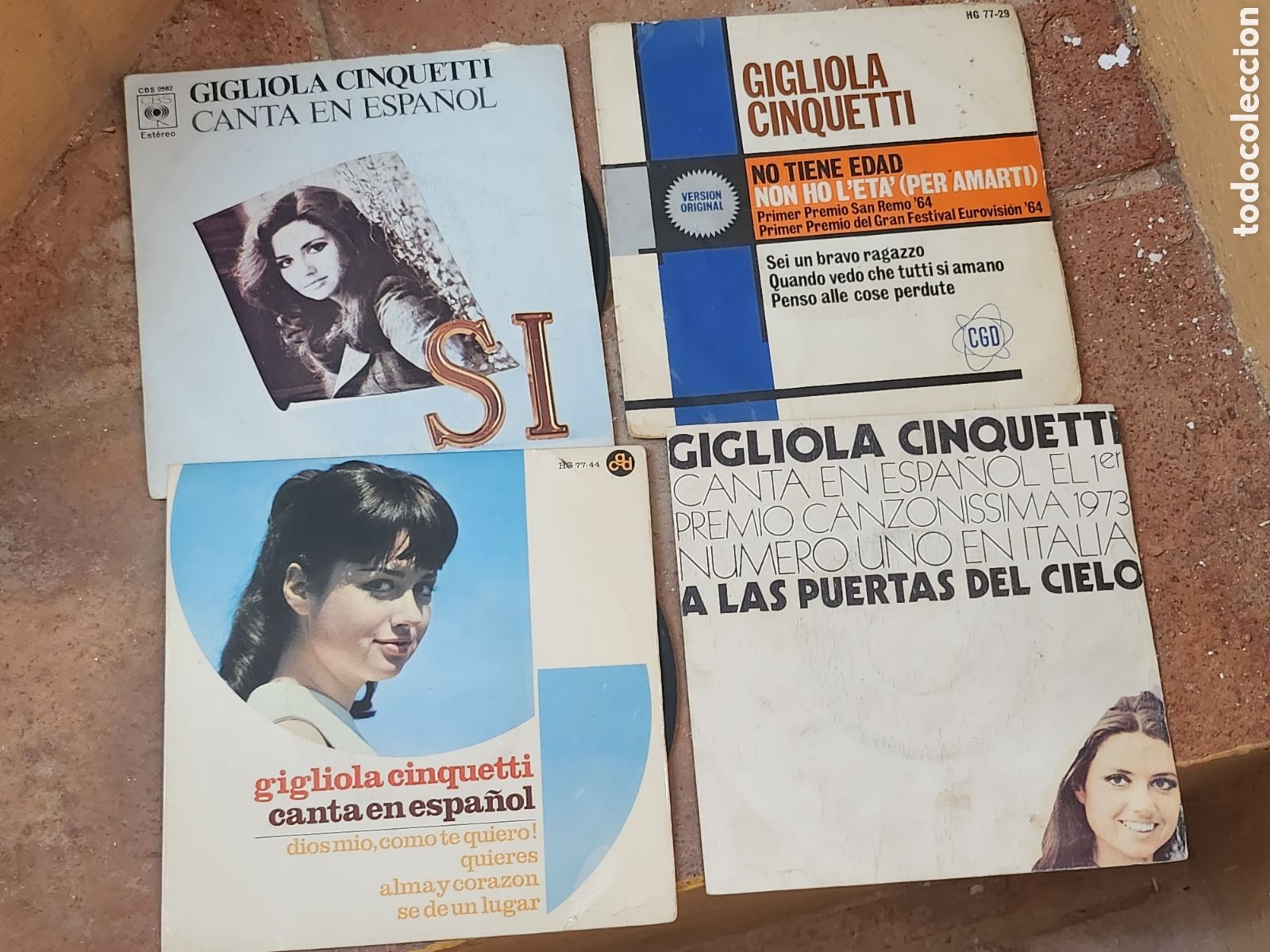 Discos de vinilo: Gigliola Cinquetti 4 discos - Foto 1