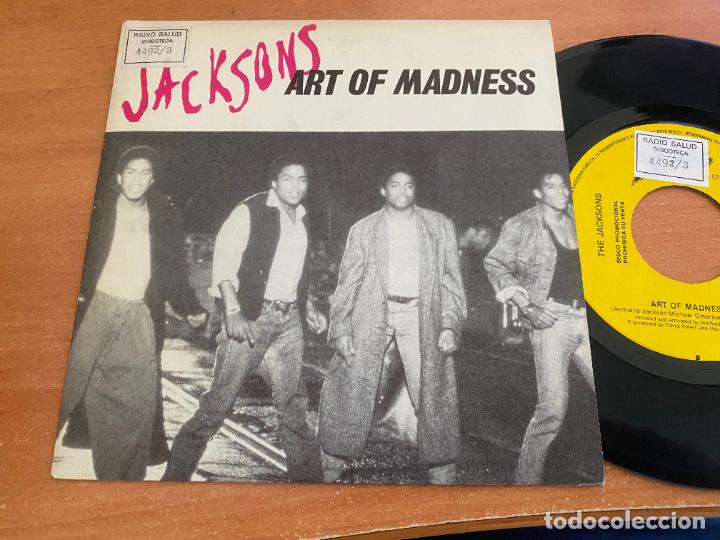 Disques de vinyle: JACKSONS (ART OF MADNESS) SINGLE 1989 ESPA&Ntilde;A PROMO (EPI27)