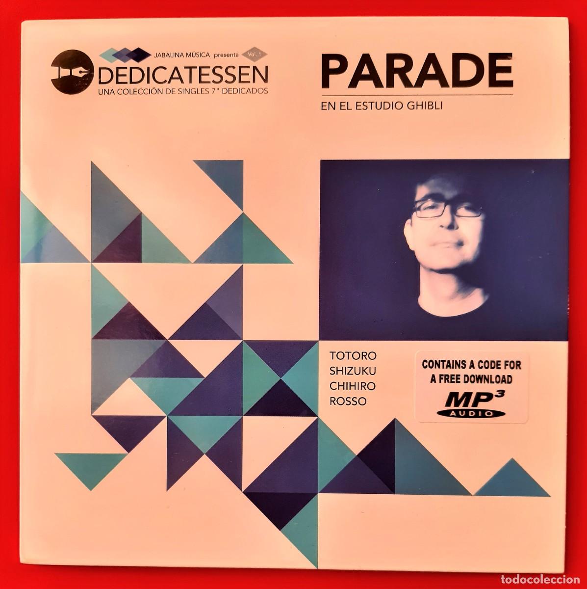 Discos de vinilo: PARADE - EN EL ESTUDIO GHIBLI 7&rdquo; - Foto 1