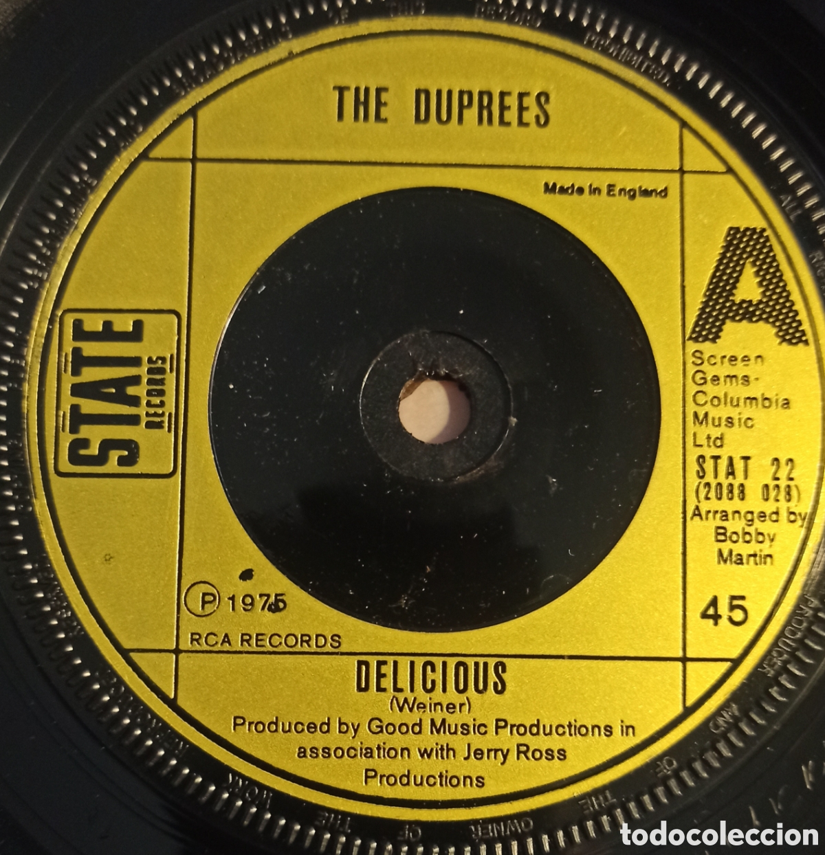 Discos de vinilo: The Duprees &ndash; Delicious - Foto 1