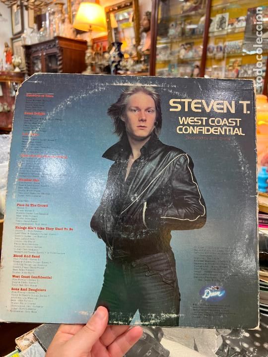 Discos de vinilo: LP STEVEN T. - WEST COAST CONFIDENTIAL - Foto 2