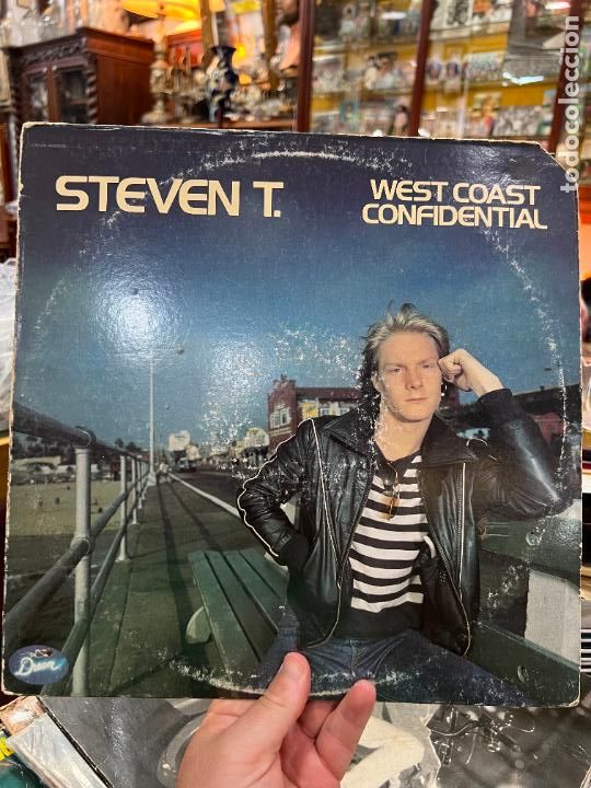 Discos de vinilo: LP STEVEN T. - WEST COAST CONFIDENTIAL - Foto 1