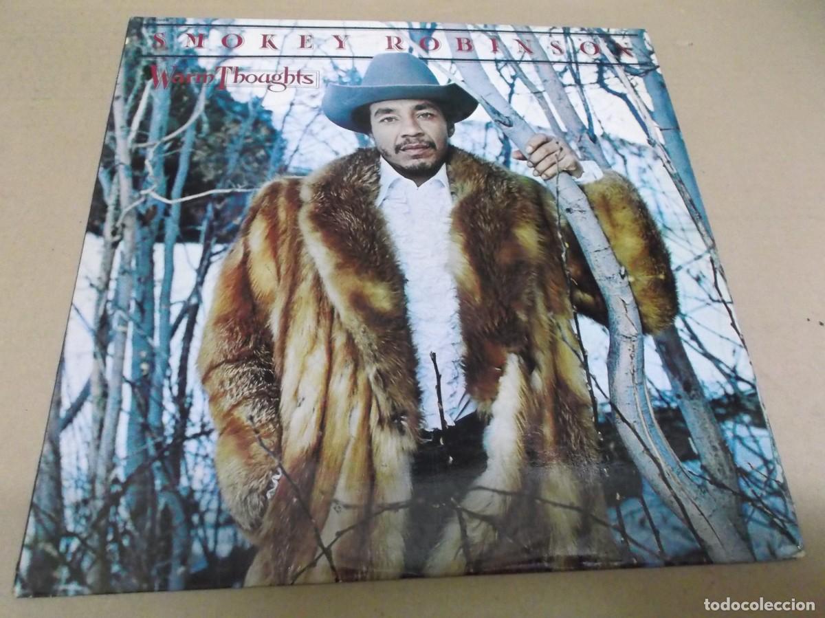 Discos de vinilo: SMOKEY ROBINSON (LP) WARM THOUGHTS A&Ntilde;O 1981 - Foto 1