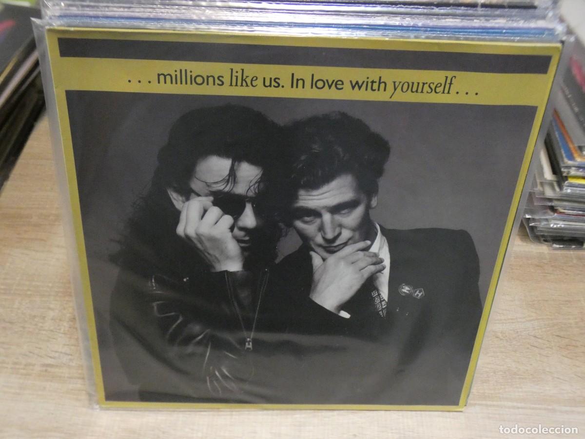 Discos de vinilo: PACC218 MAXI SINGLE BUEN ESTADO VIRGIN MILLIONS LIKE US IN LOVE WITH YOURSELF