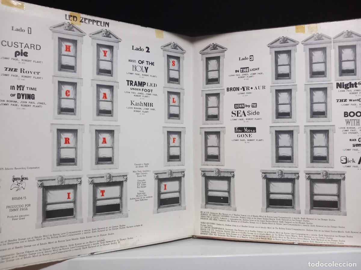 Discos de vinilo: Led Zeppelin &lrm;&ndash; Physical Graffiti - 2lp edic. argentina - Foto 3