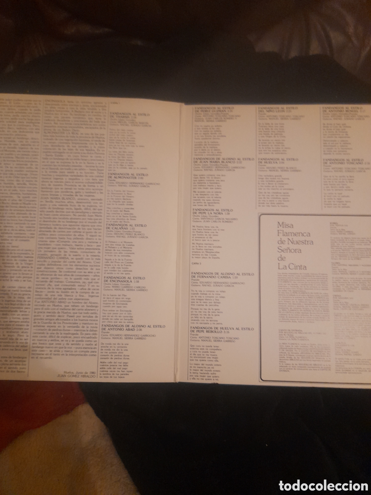Discos de vinilo: Vinilo doble, Pe&ntilde;a Flamenca de Huelva - Foto 3