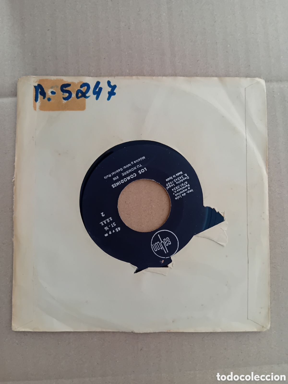 Discos de vinilo: LOS COMODINES. LIBERTAD. TU NOMBRE - Foto 2