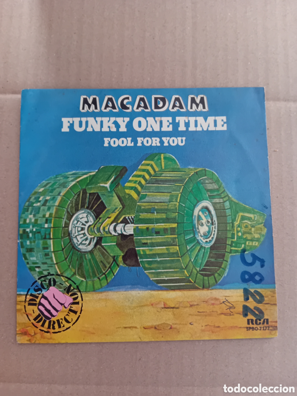 Discos de vinilo: MACADAM. FUNKY ONE TIME - Foto 1