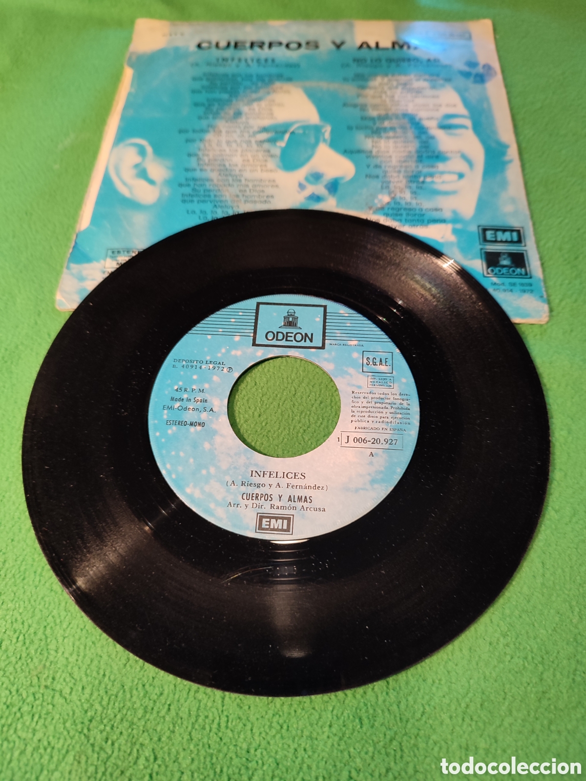 Discos de vinilo: Cuerpos y Alma - Infelices - Foto 2