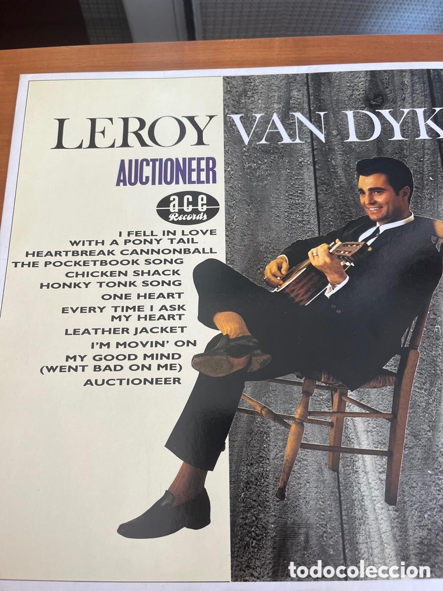 Discos de vinilo: Leron Van Dyke - Auctioneer - Foto 1