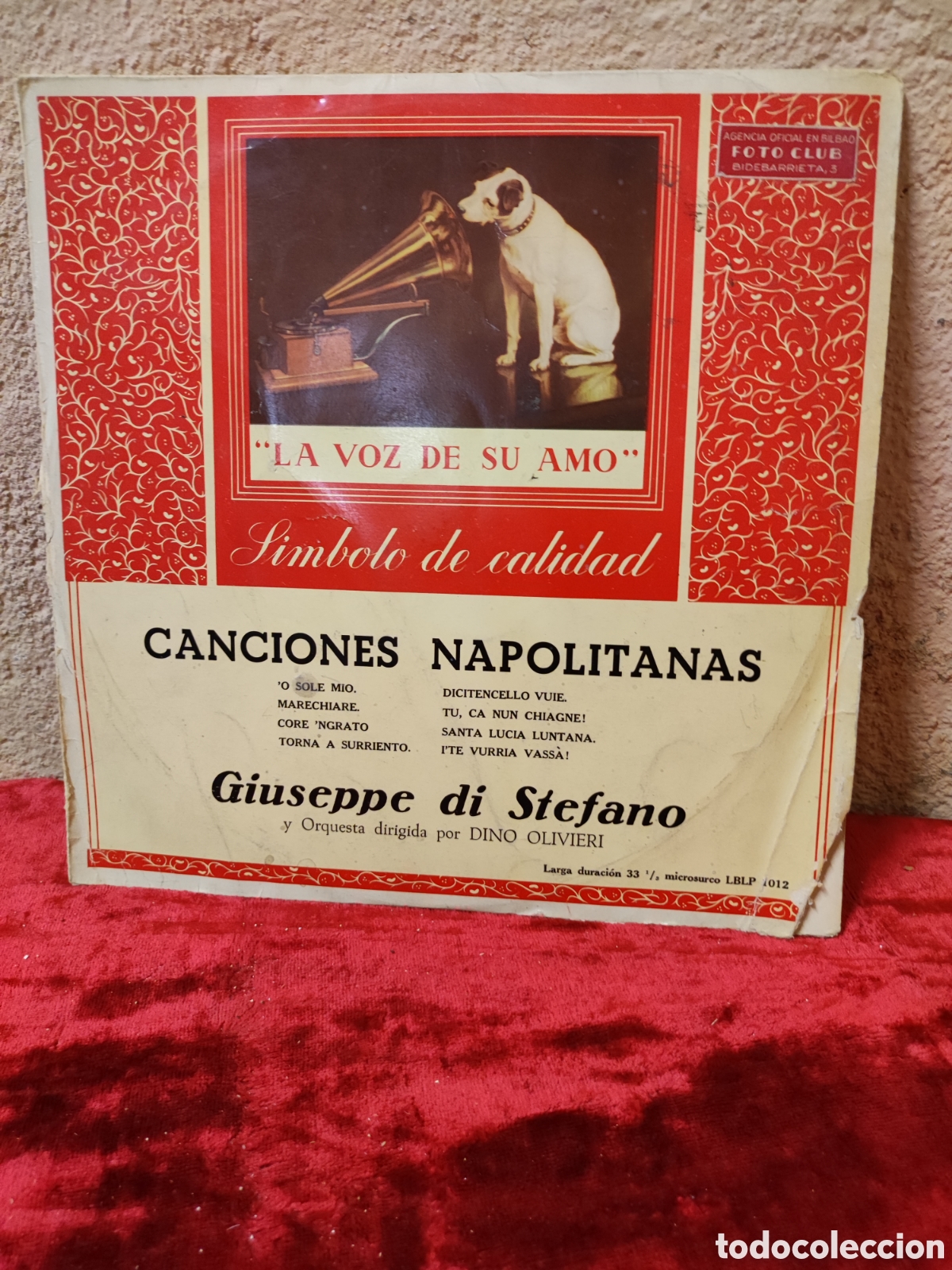 Discos de vinilo: Canciones Napolitanas - Foto 1