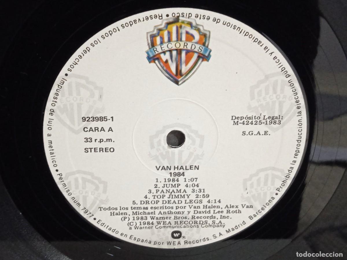 Disco de vinilo de Van Halen 1984 -  España