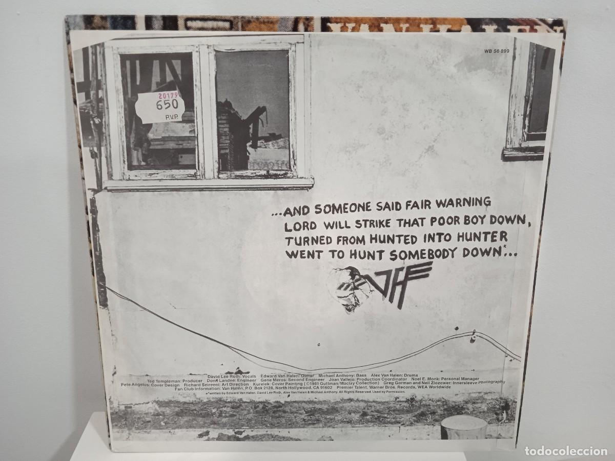 Discos de vinilo: Van Halen - Fair Warning - LP - 1981 - Germany - Foto 3