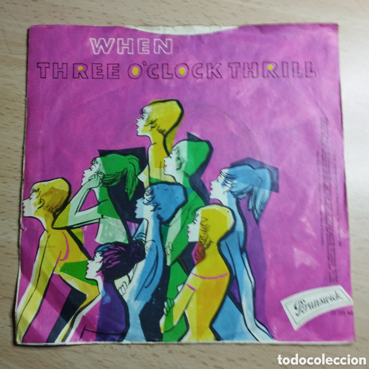 Discos de vinilo: Single 7&rdquo; The Kalin twins. Germany. When + Three Oclock Thrill. - Foto 2