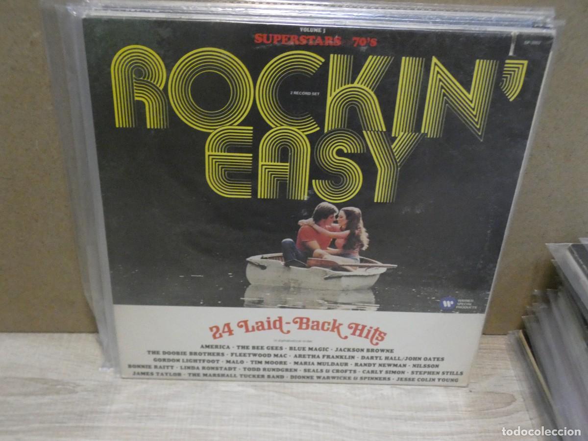 Discos de vinil: PACC218 LP RECOPILATORIO CLASICOS DEL ROCK CORRECTO ROCKING EASY VER ARTISTAS EN TAPA