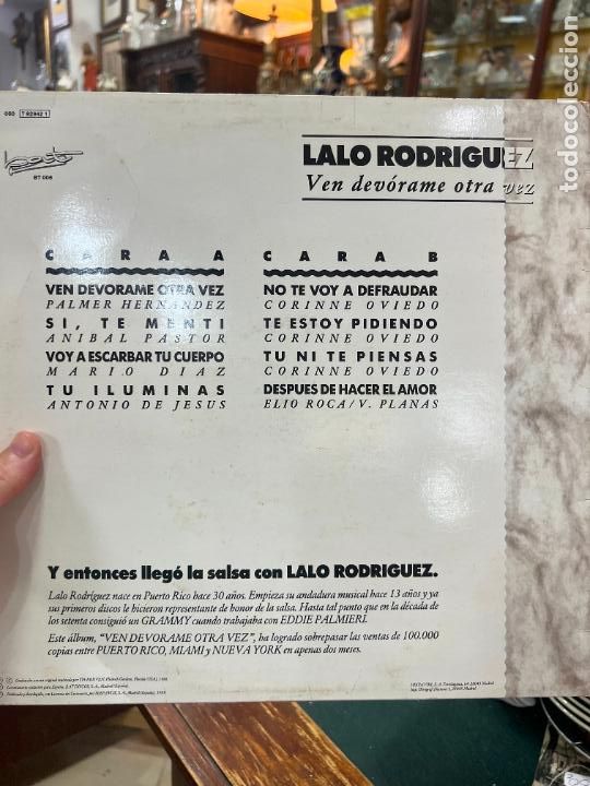 Discos de vinilo: LP LALO RODRIGUEZ - Foto 2