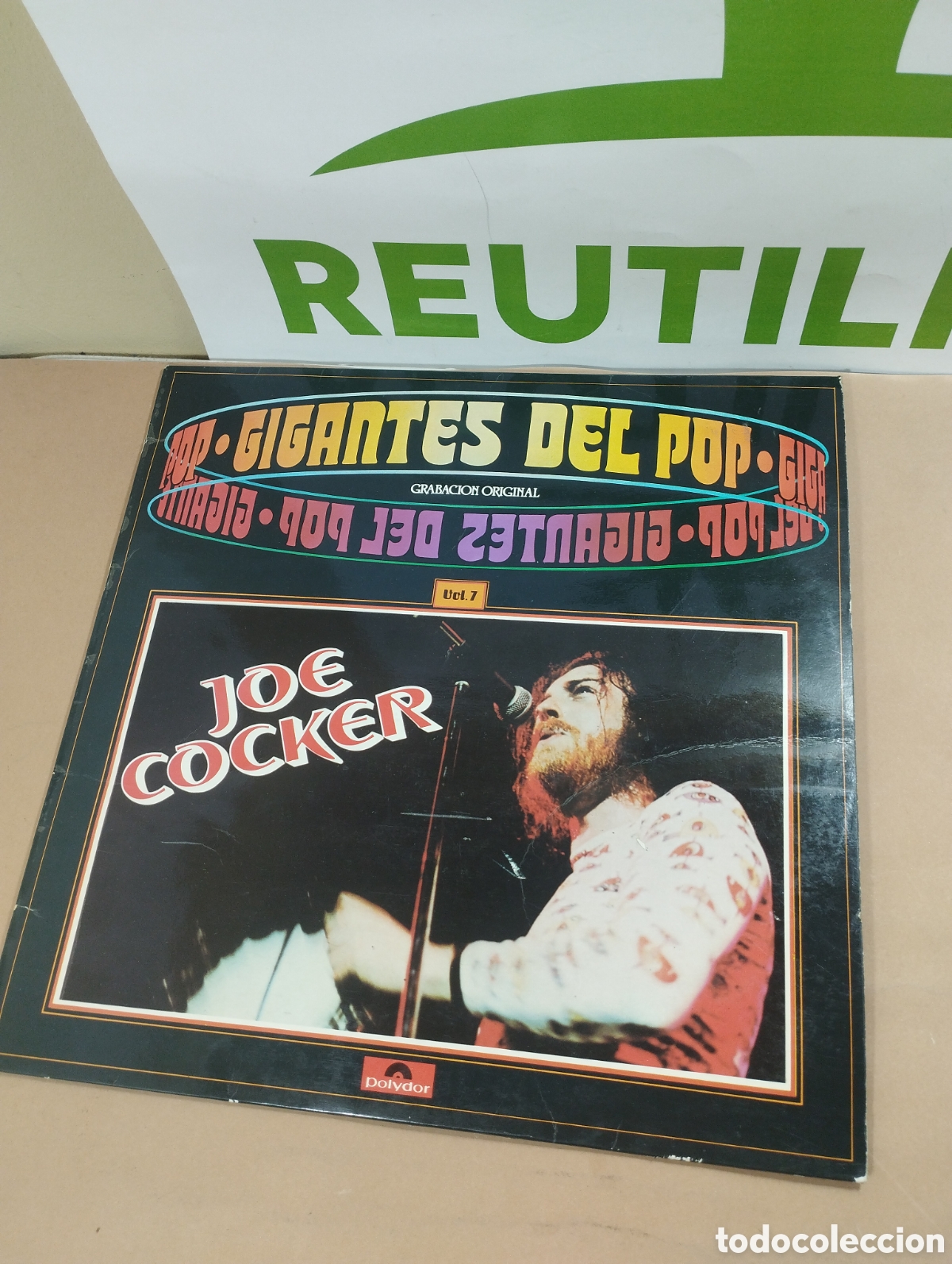Discos de vinilo: Gigantes del pop. Joe cocker. - Foto 1