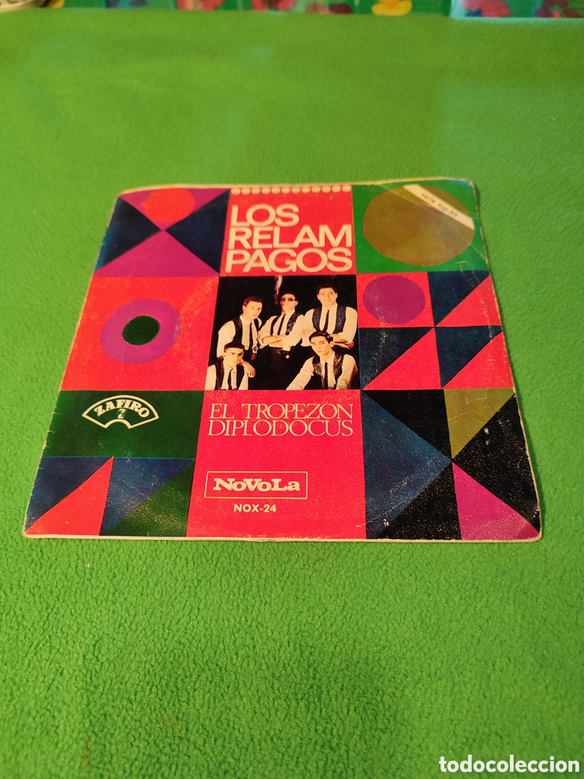 Discos de vinilo: Los Rel&aacute;mpagos - El tropez&oacute;n - Foto 1