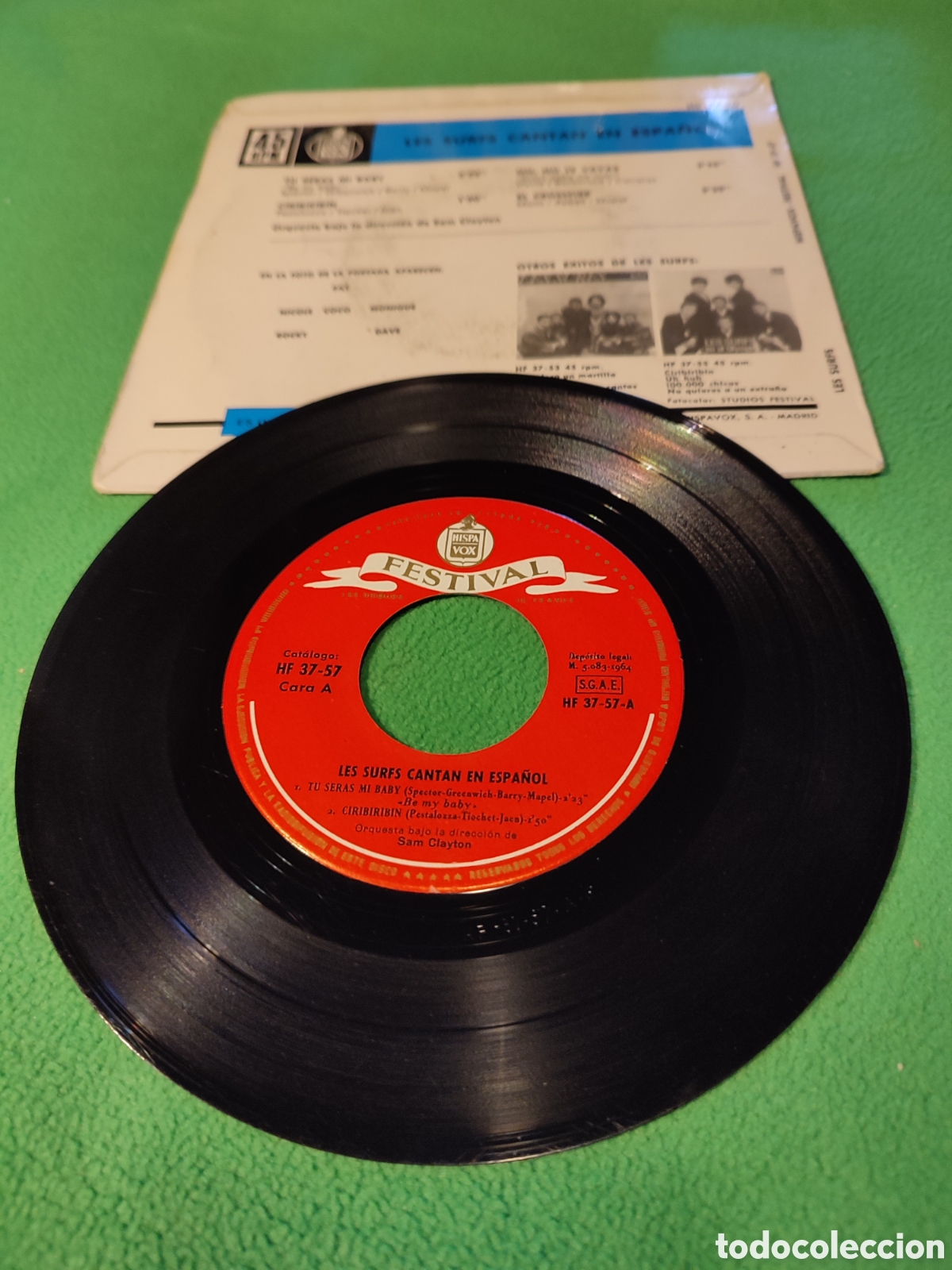 Discos de vinilo: Les Surfs - Tu ser&aacute;s mi baby +3 - Foto 2