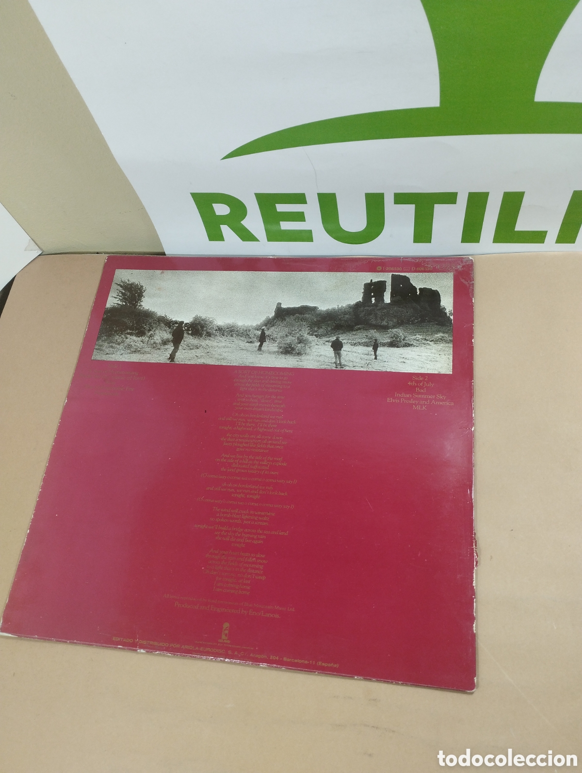 Discos de vinilo: U2. The unforgettable fire. Lp. - Foto 2