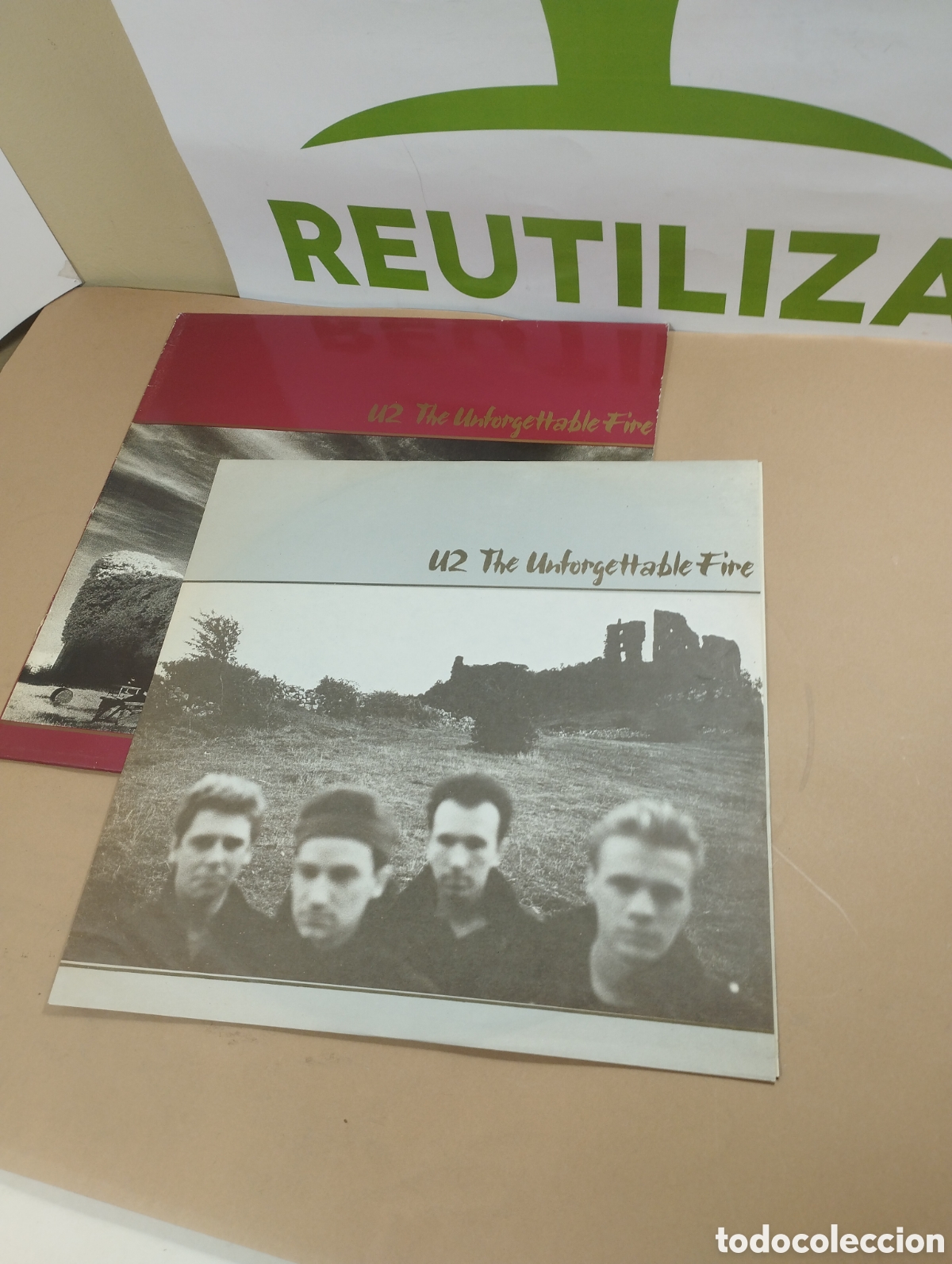 Discos de vinilo: U2. The unforgettable fire. Lp. - Foto 3