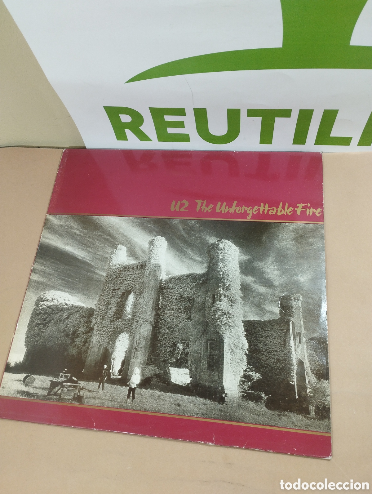 Discos de vinilo: U2. The unforgettable fire. Lp. - Foto 1