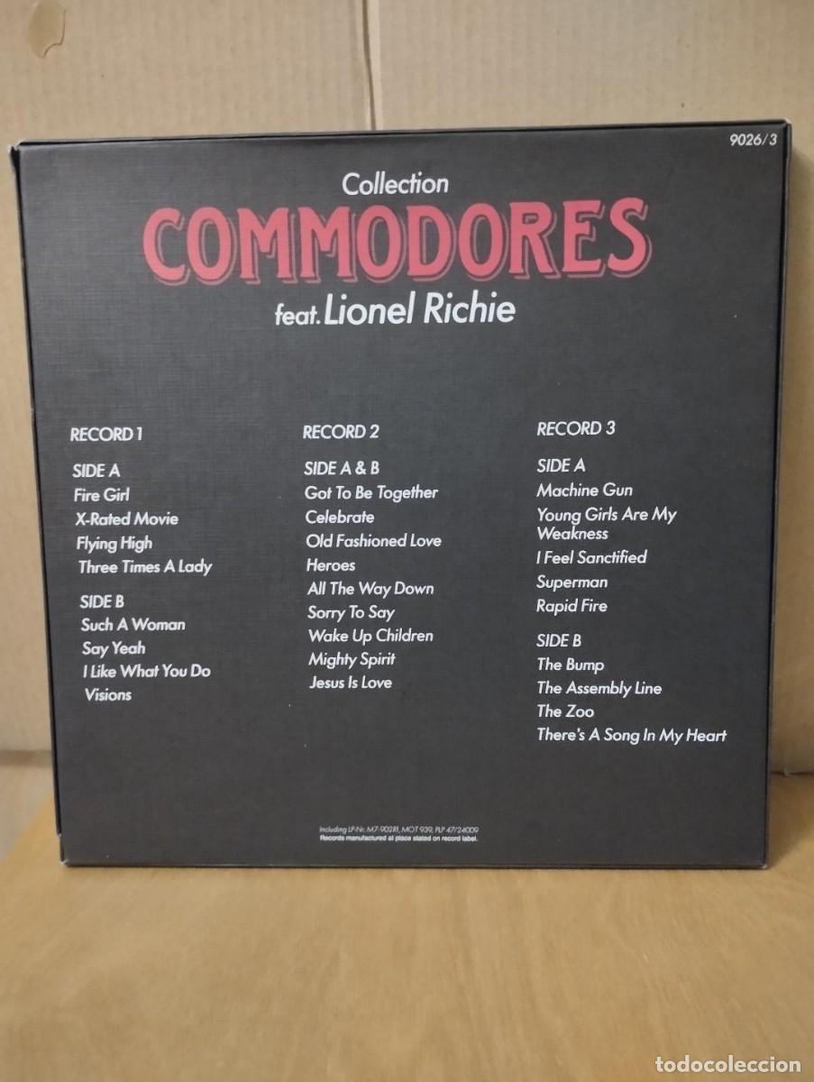 Discos de vinilo: COMMODORES --- COLLECTION - BOX - Foto 2
