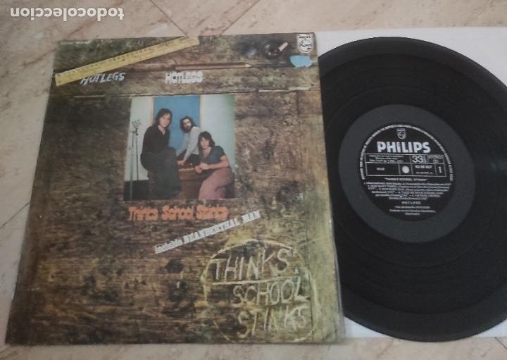 Discos de vinilo: HOTLEGS,THINKS SCHOOL STINKS EDICION ESPA&Ntilde;OLA 1971-EXCELENTE*** - Foto 1