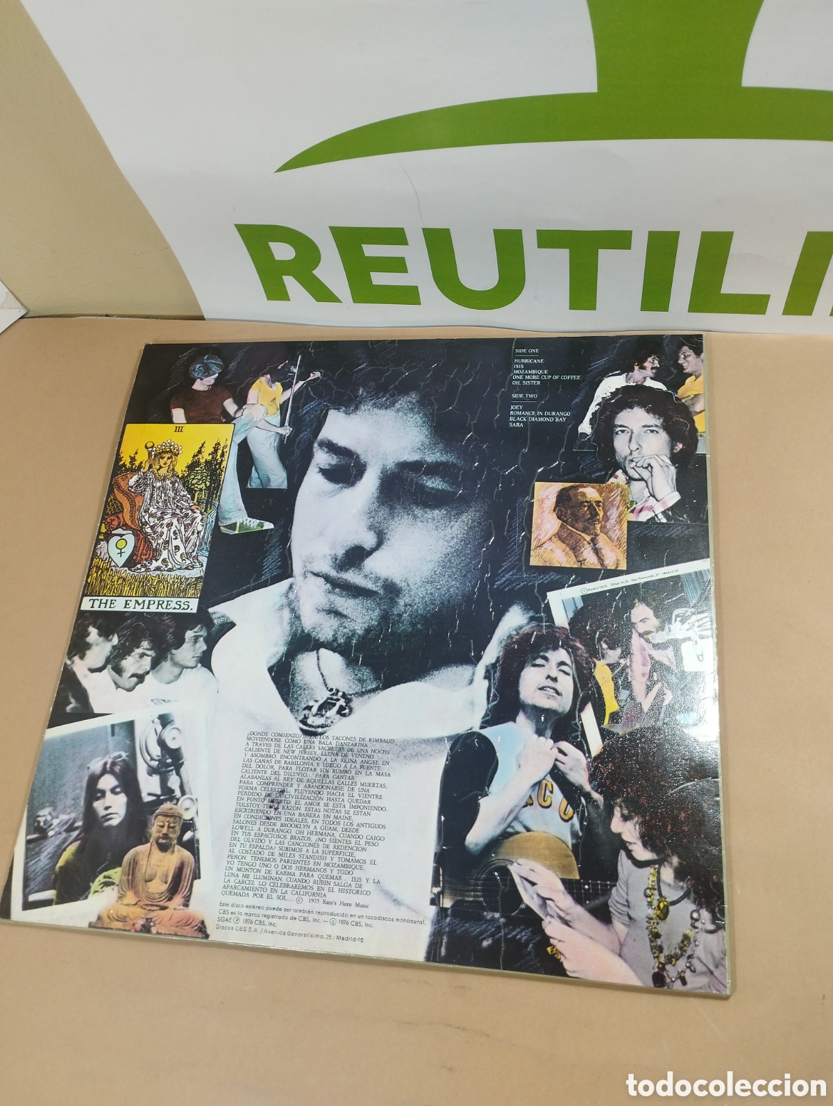 Discos de vinilo: Bob Dylan. Desire. Lp - Foto 2