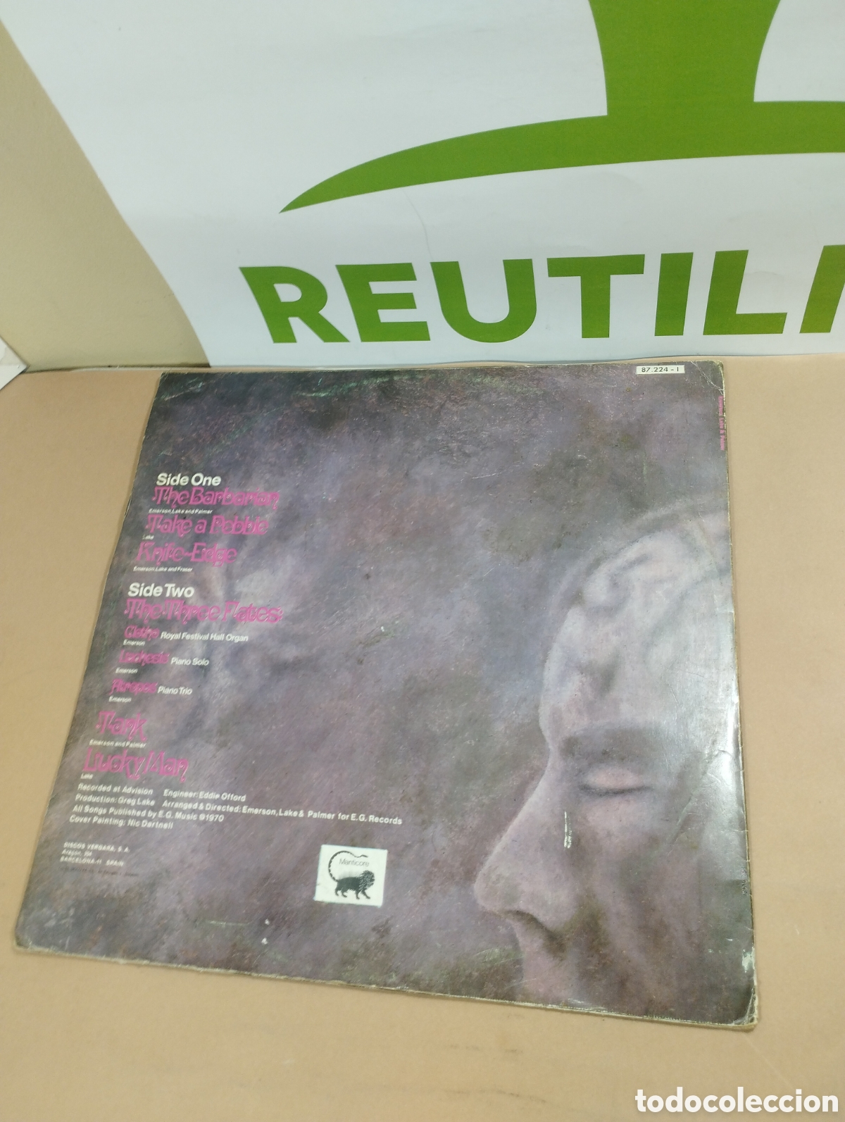 Discos de vinilo: Emerson lake & Palmer. Lp. - Foto 2