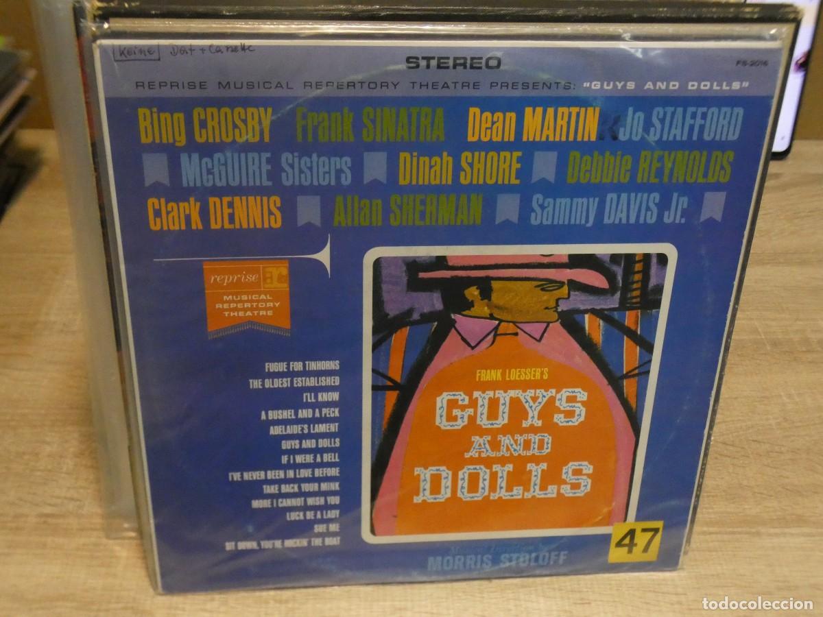 Vinyl-Schallplatten: PACC218 LP ALEMAN ANTIQUISIMO CA 1965 GUYS AND DOLLS VER ARTISTAS TAPAS BUENO DE VINILO