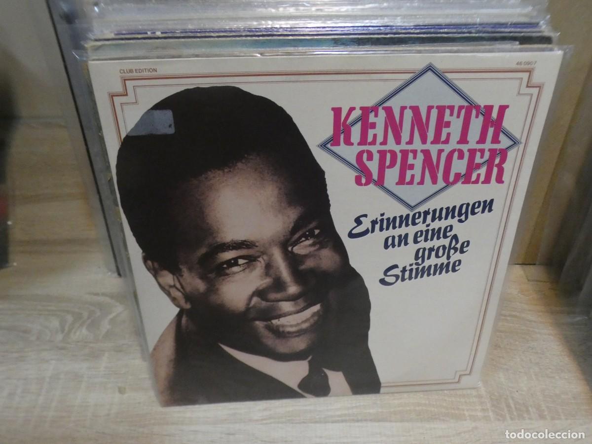 Vinyl-Schallplatten: PACC218 LP MUSICA NEGRA BUEN ESTADO GENERAL KENNETH SPENCER BUEN ETADO GENERAL