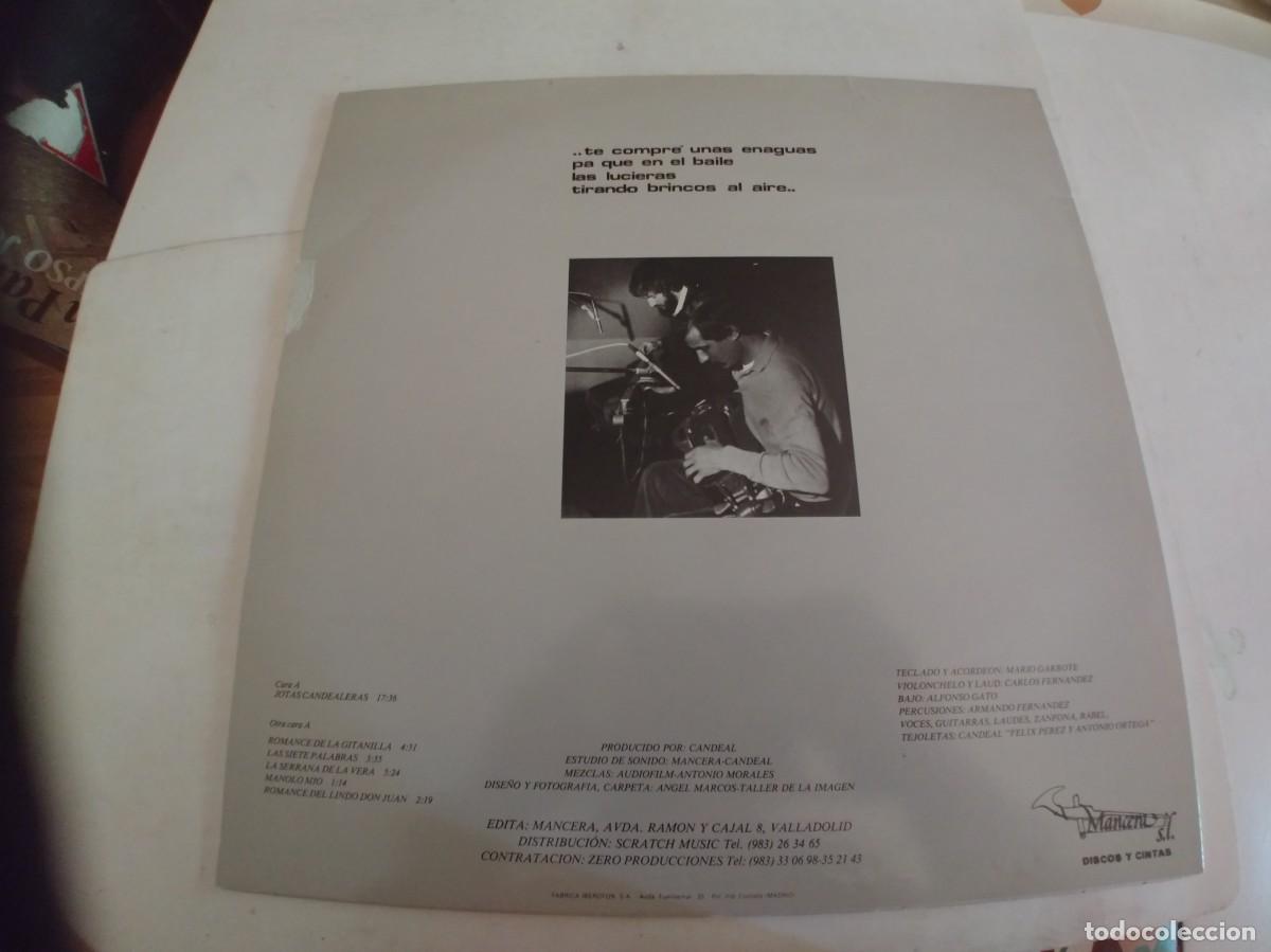 Discos de vinilo: CANDEAL-LP Te Compr&eacute; Unas Enaguas.. - Foto 2