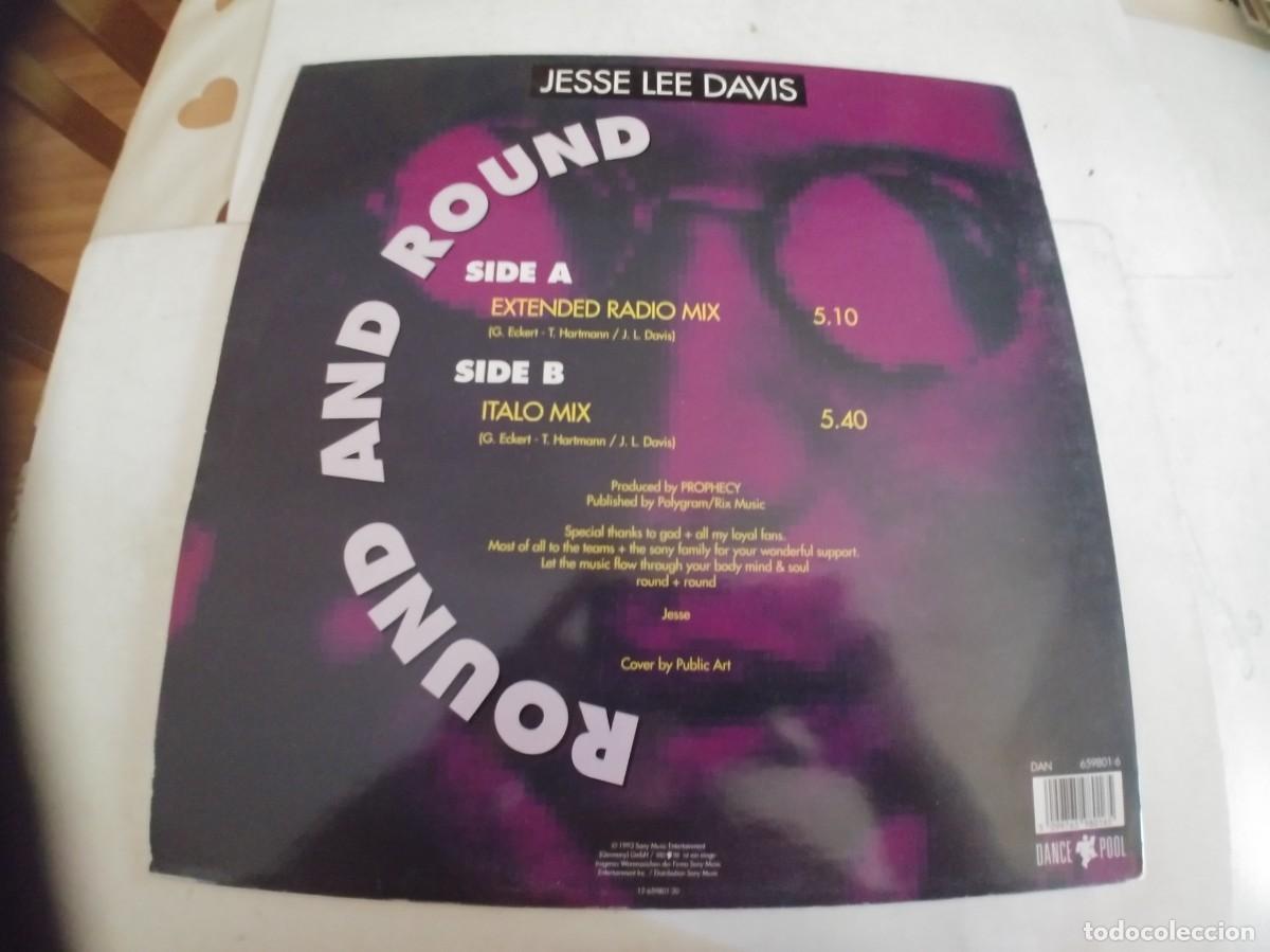 Discos de vinilo: JESSE LEE DAVIS-MAXI ROUND AND ROUND - Foto 2