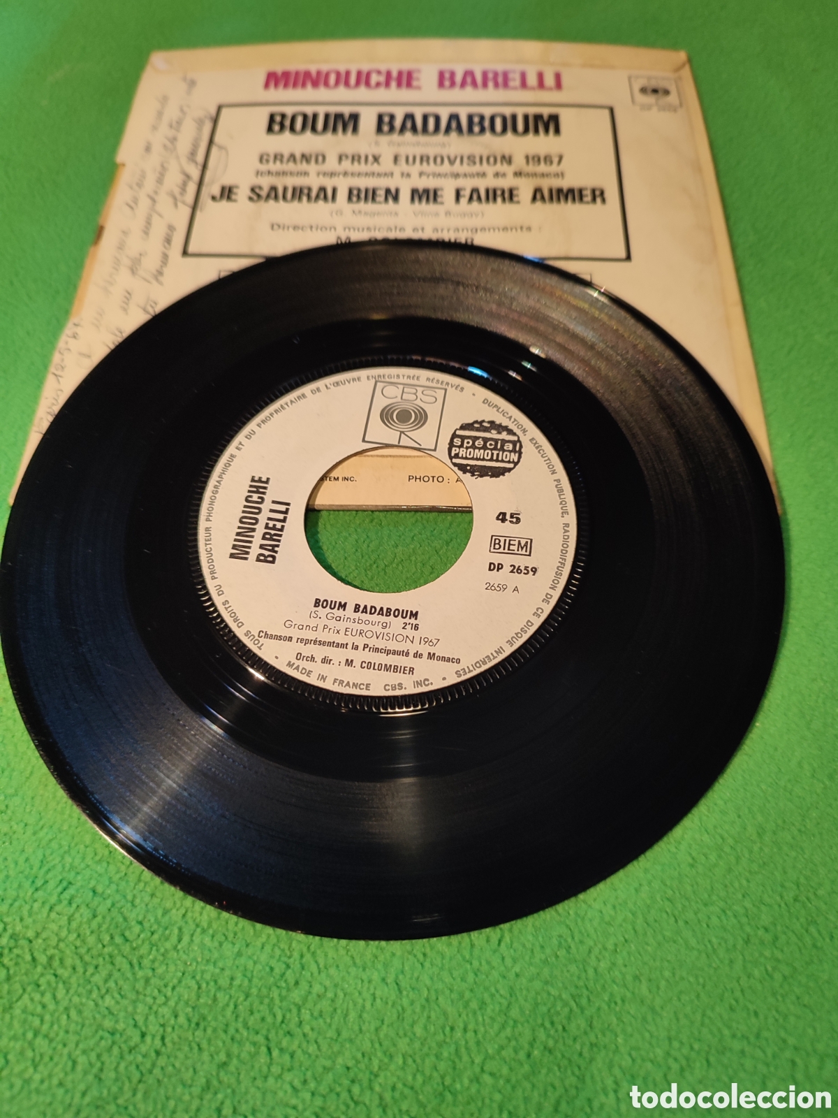 Discos de vinilo: Minouche Barelli - Boum Badaboum - Foto 2