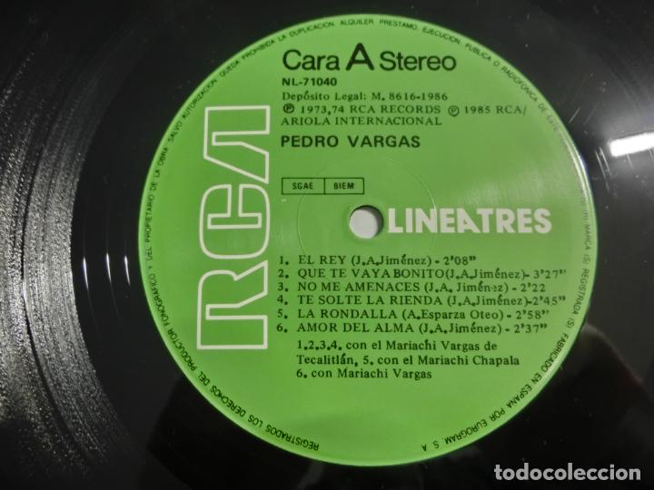 Discos de vinilo: PEDRO VARGAS - ANTOLOGIA - Foto 3