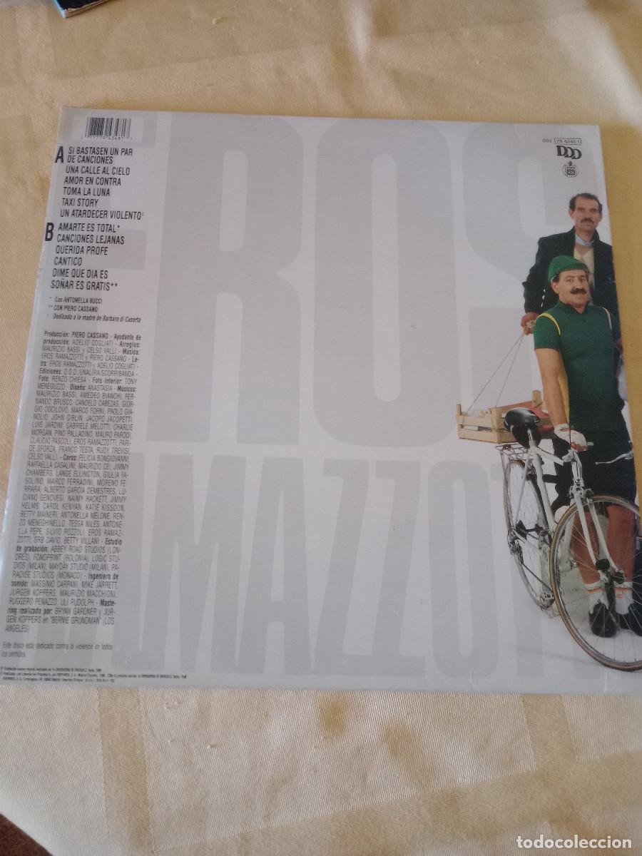 Discos de vinilo: EROS RAMAZZOTTI en todos los sentidos - Foto 2